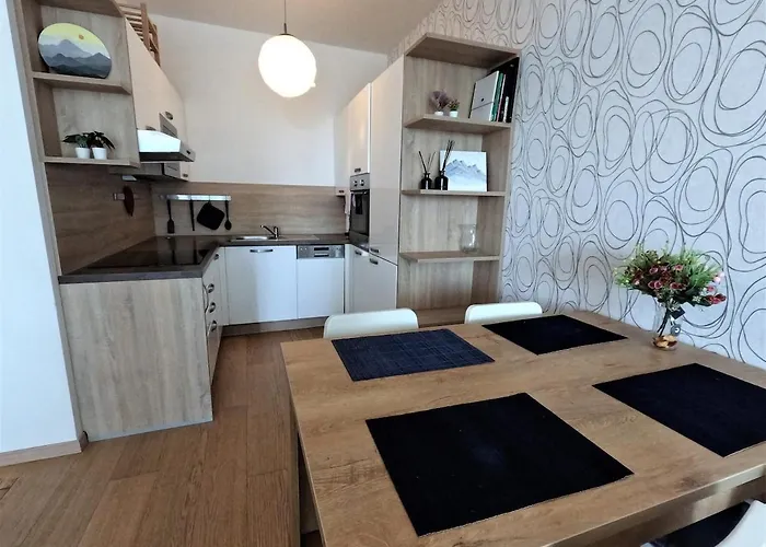 Panorama Apartment, Free Parking, 18th Floor, View Lejlighed